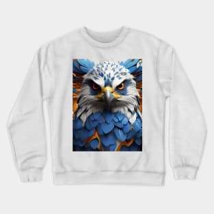 Embrace the Falcon Spirit Sticker Crewneck Sweatshirt